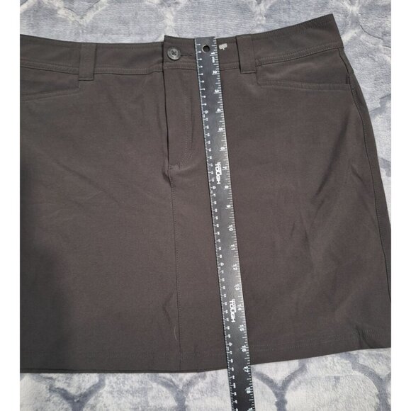 NWOT Eddie Bauer Womens Black Stretch Fabric Skort /Size 10 - Picture 9 of 10